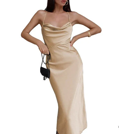 Elisa® | Black Cocktail Dress With Lace - Image 7