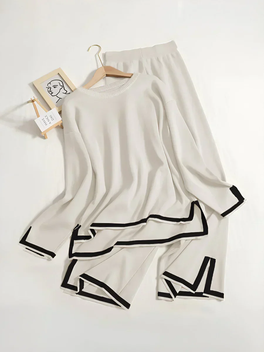 Elisa | Elegant stretch knit set to stay at home - Image 11