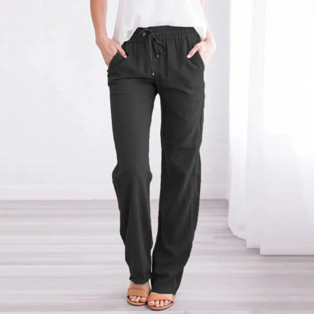 Elsa® | Airy Cotton-Linen Trousers For Women - Image 2