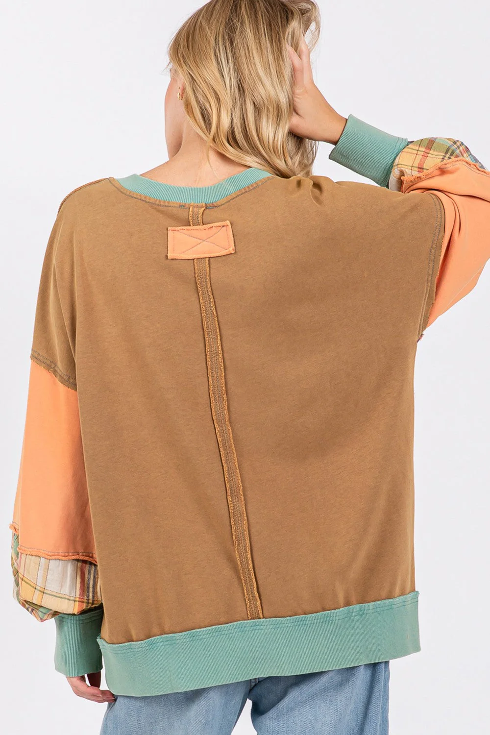 Elsa | Color block sweatshirt - Image 2