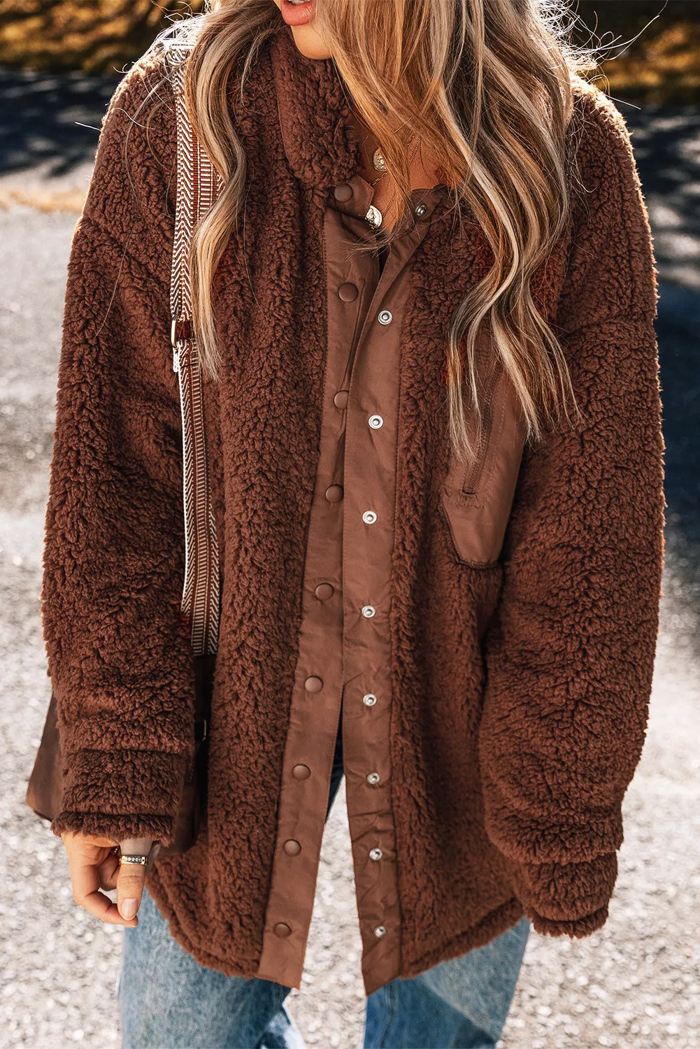 Elsa | Jacket with dropped shoulders - Image 3