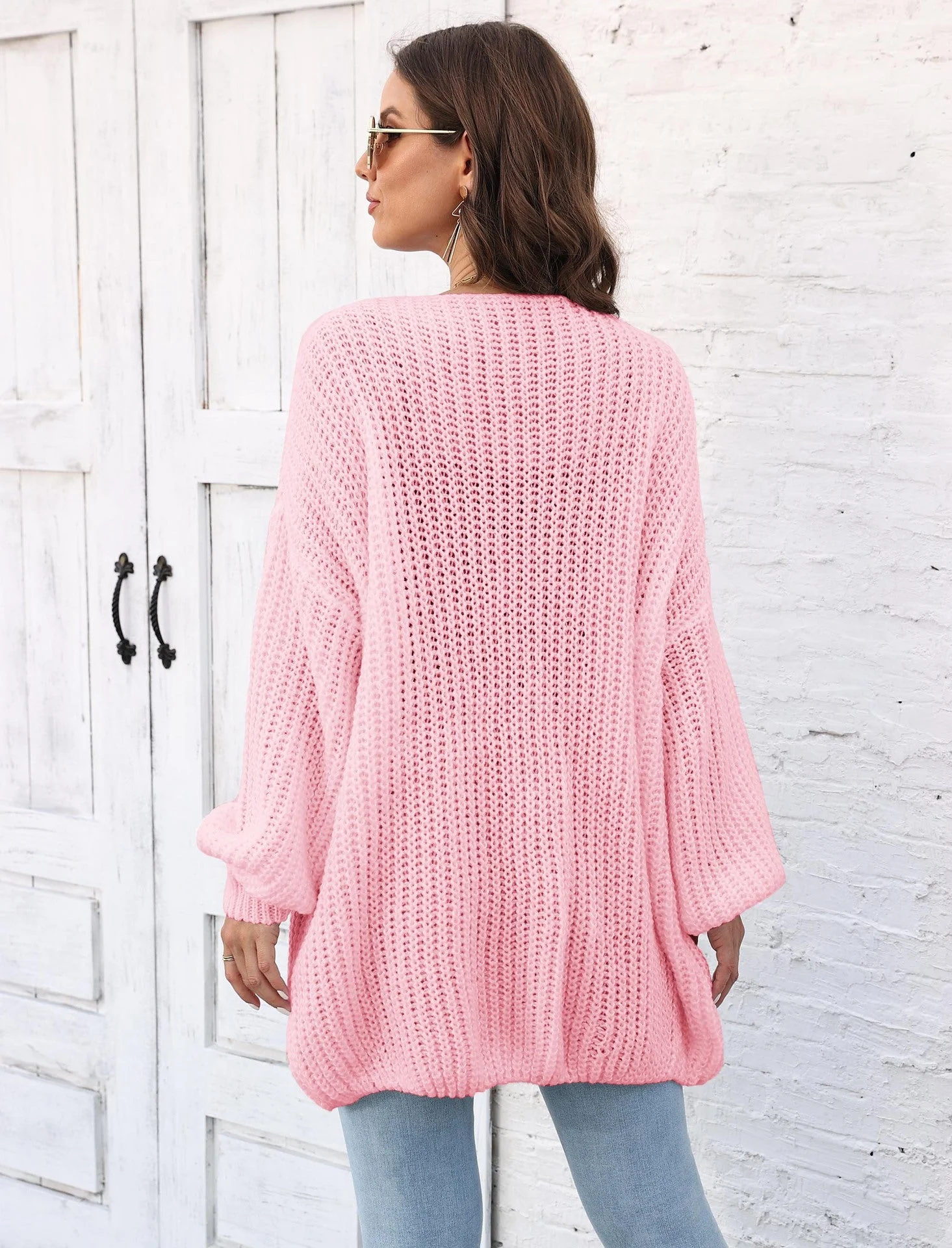 Elsa | Long sleeve open front cardigan - Image 17