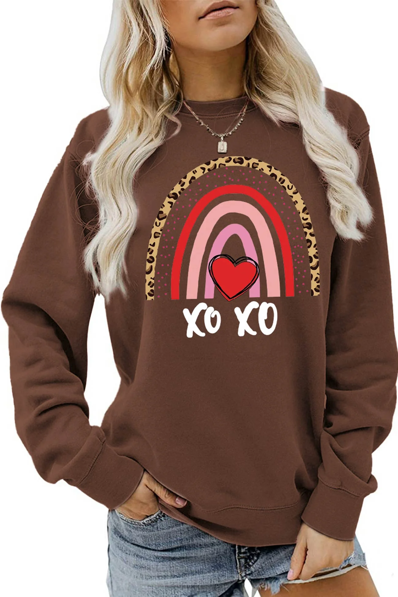 Elsa | Rainbow graphic sweatshirt - Image 11