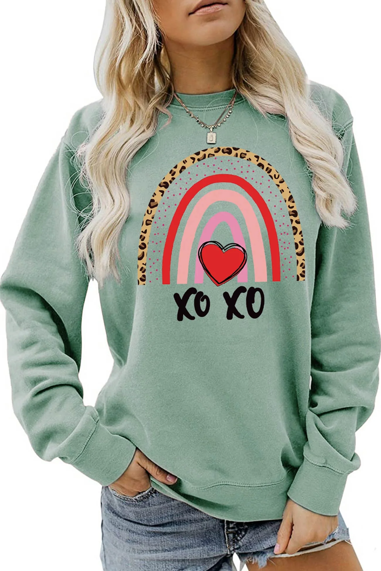 Elsa | Rainbow graphic sweatshirt - Image 2