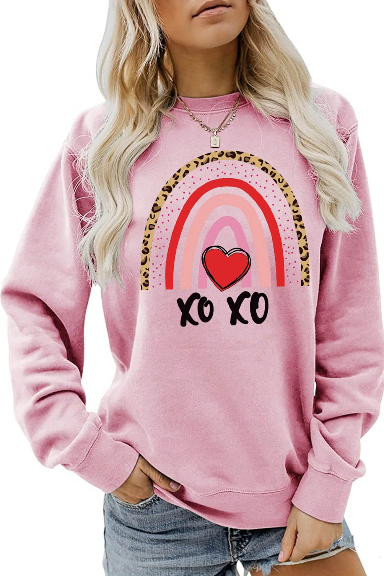 Elsa | Rainbow graphic sweatshirt - Image 3