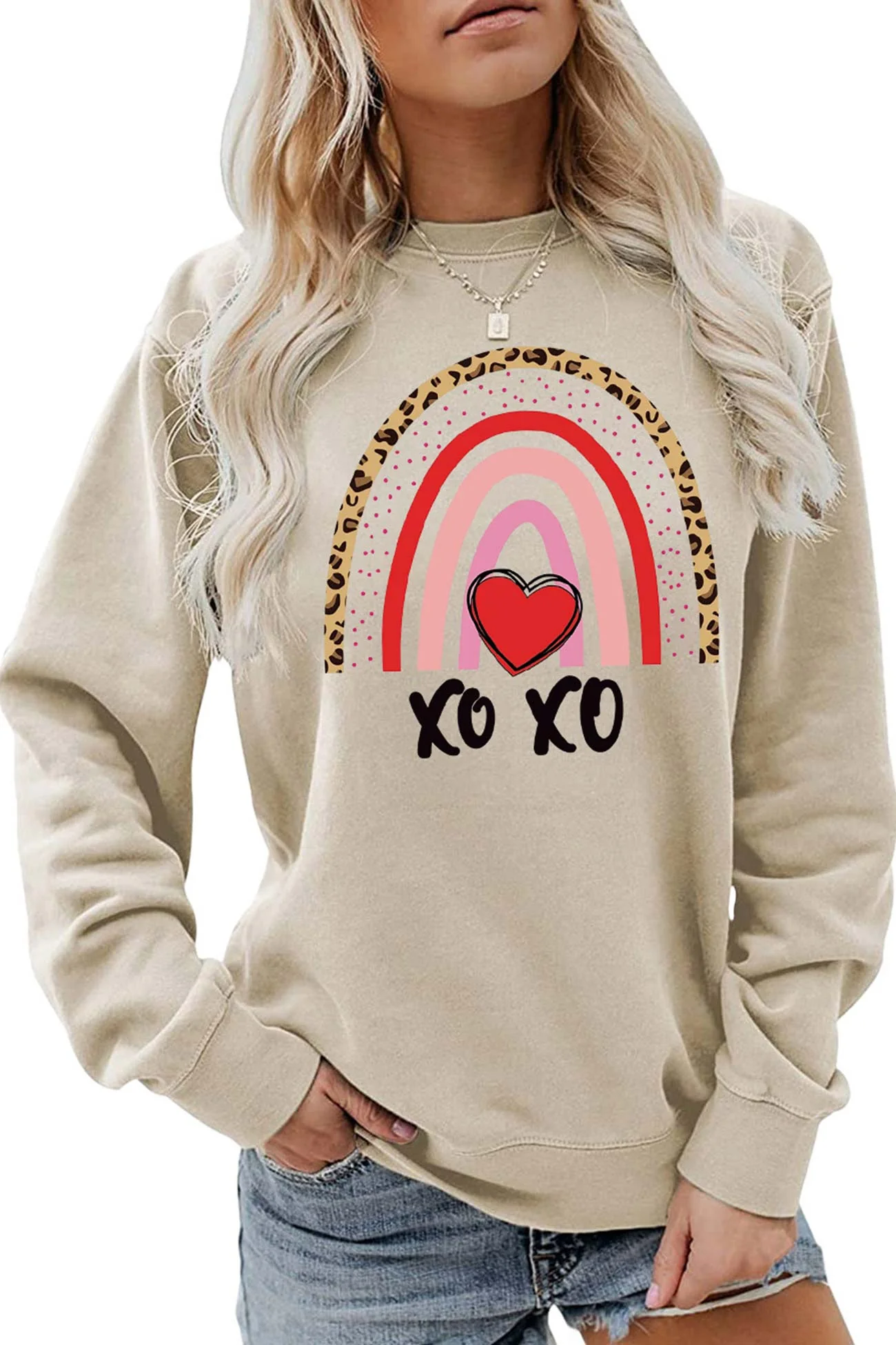 Elsa | Rainbow graphic sweatshirt - Image 7