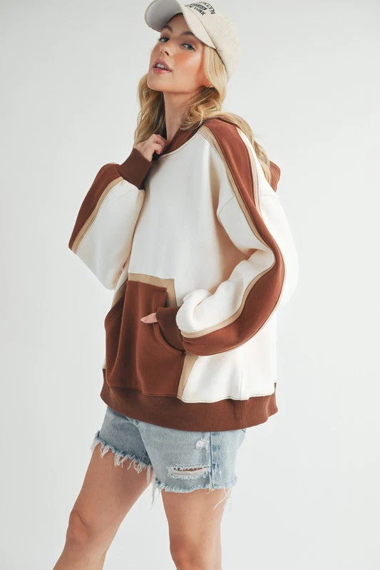 Elvira | Kate color block hoodie - Image 6