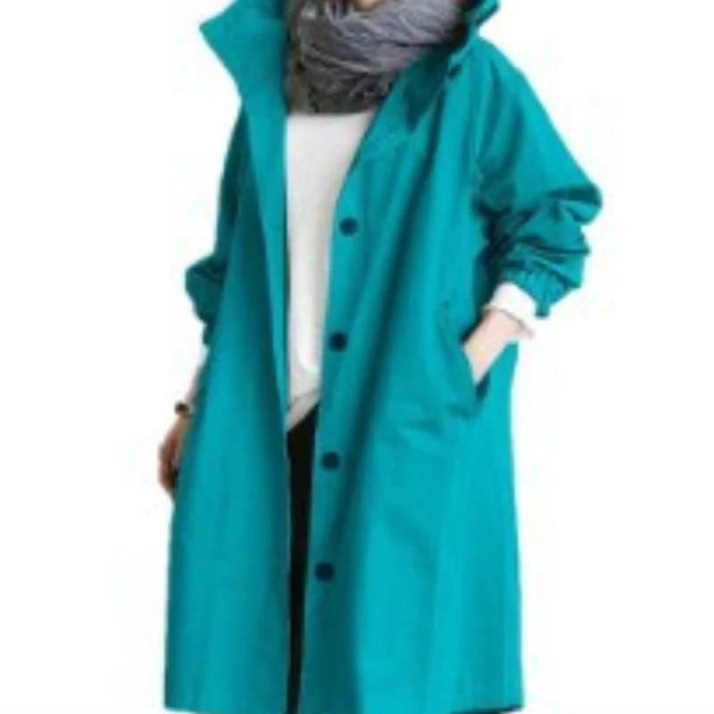 Elvira | Stylish windproof and waterproof women's trench coat - Image 2