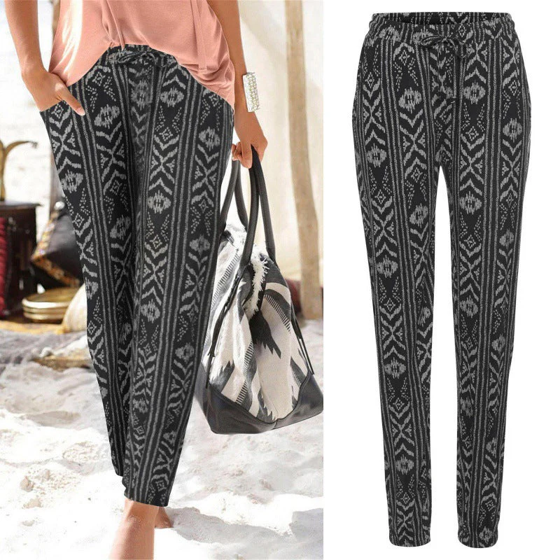 Emilia® | Women'S Floral Pattern Leisure Trousers - Image 5