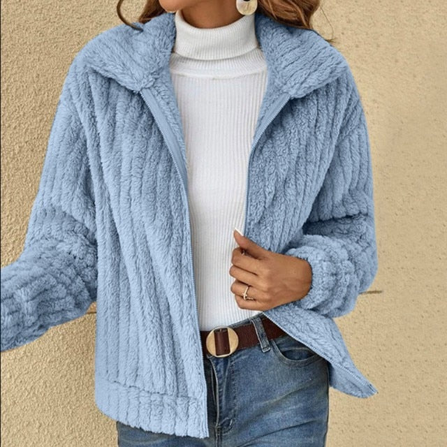 Emma® | Casual plush jacket - Image 3