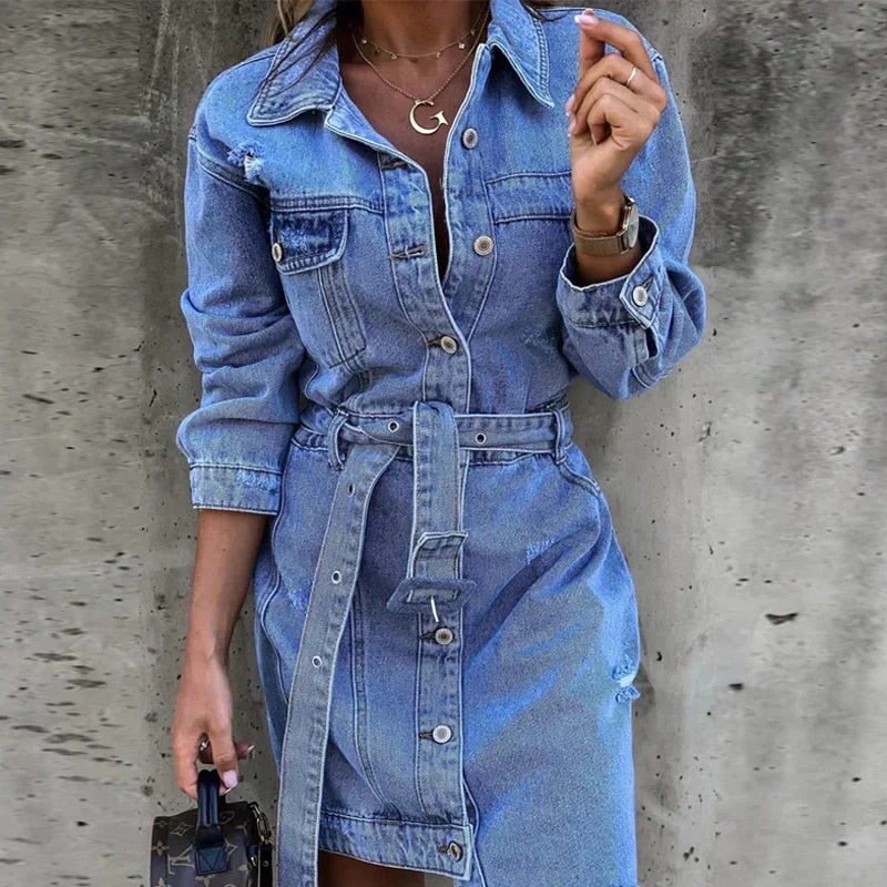 Emma® | Denim Dress - Image 2