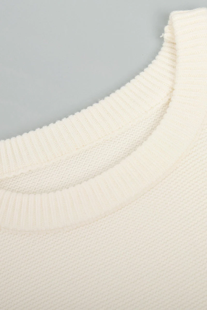 Encarna | Casual solid color O-neck sweaters for everyday wear - Image 10