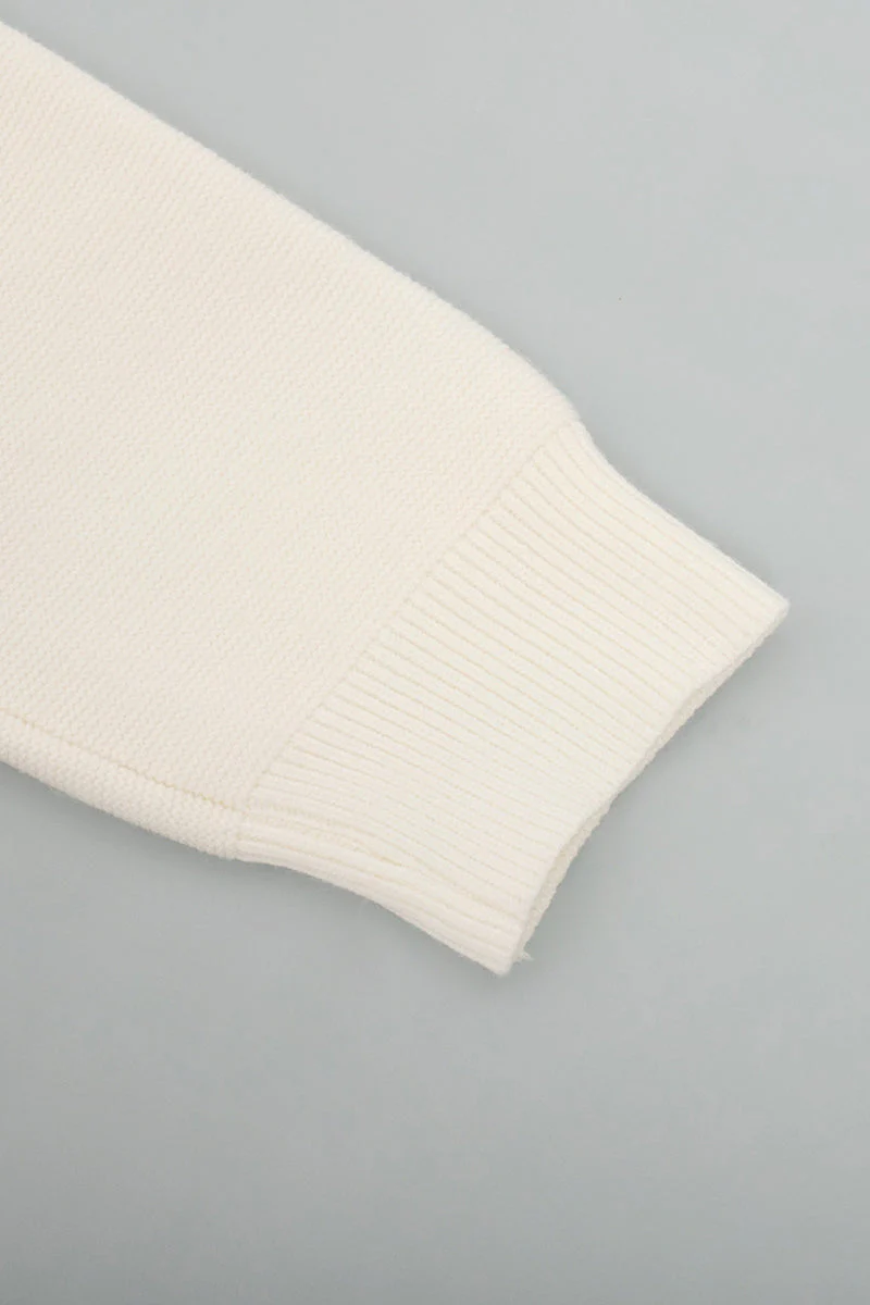 Encarna | Casual solid color O-neck sweaters for everyday wear - Image 9