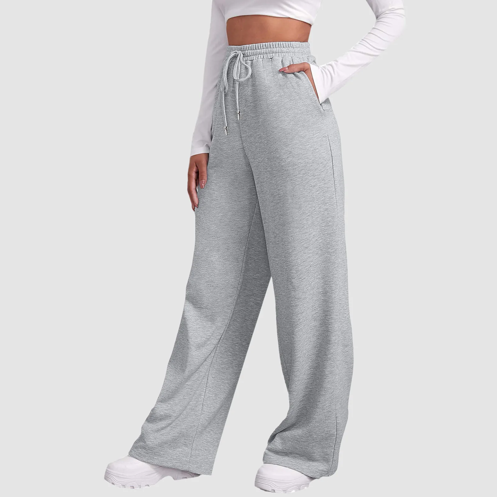 Estefanía® | Casual Joggers Wide Leg - Image 4