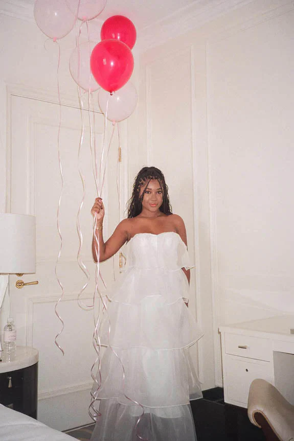 Estefanía® | Sunlit Ruffle Cascade Dress - Image 11