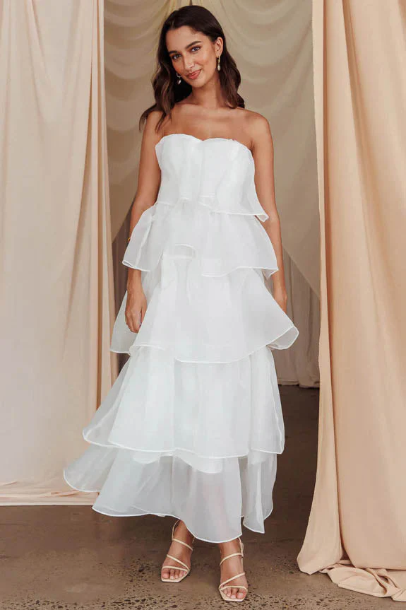 Estefanía® | Sunlit Ruffle Cascade Dress - Image 15
