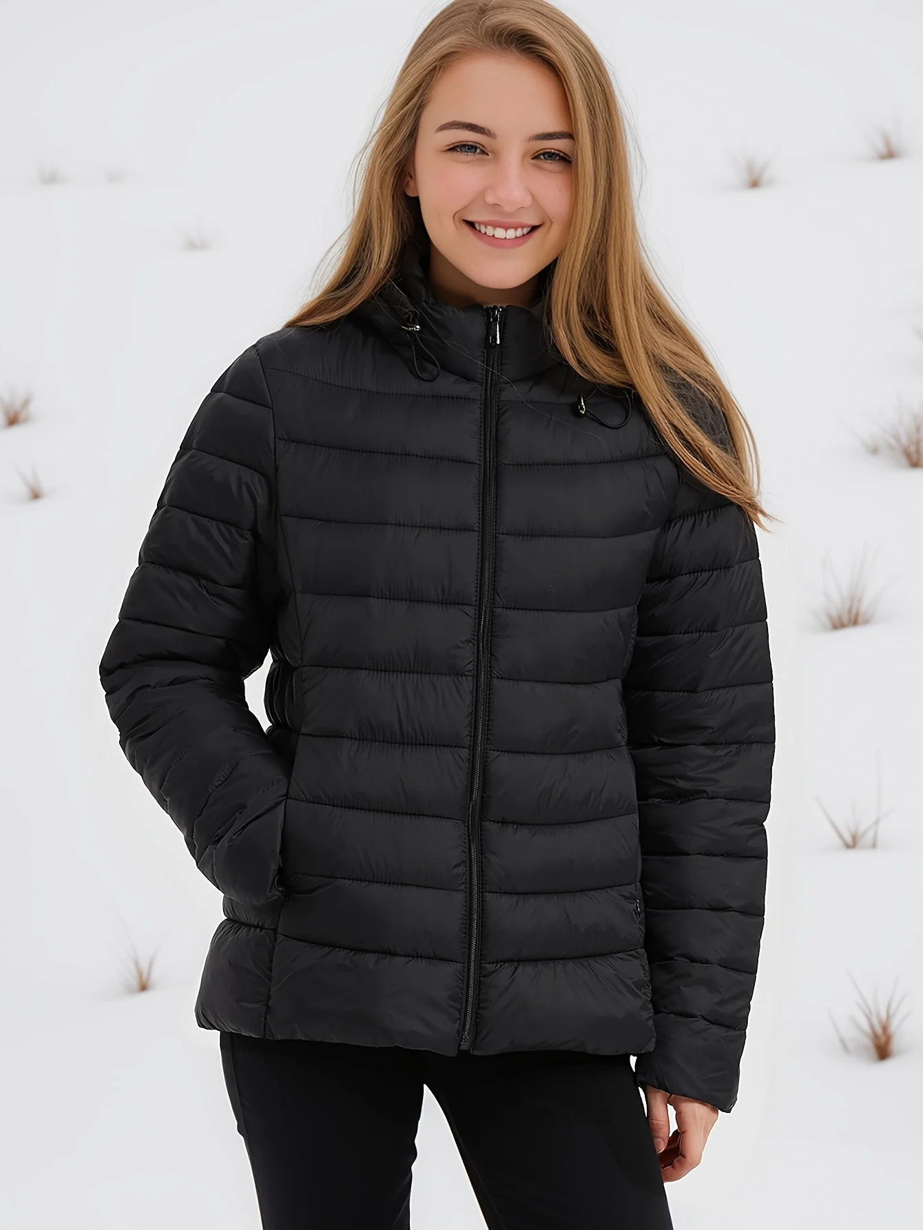 Estela | Padded jacket with hood - Image 3