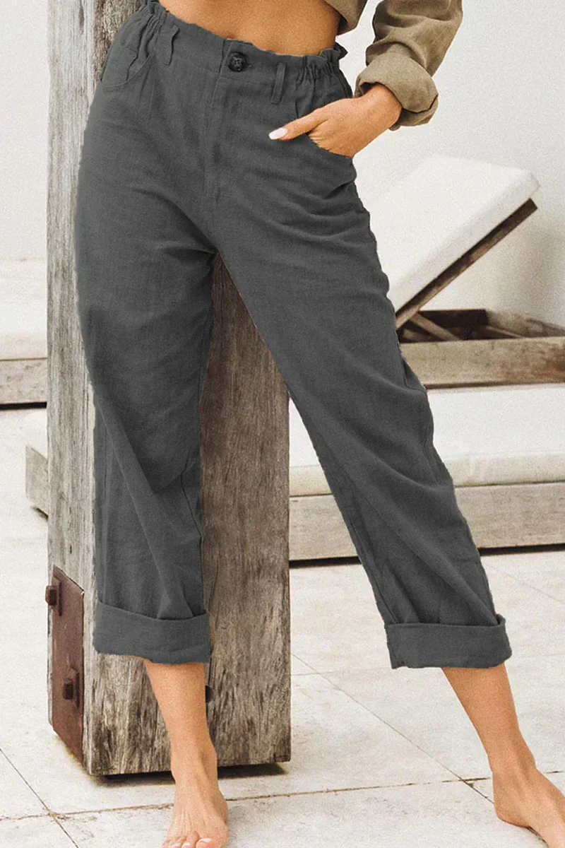 Ester® | Casual And Stylish Linen Trousers - Image 2