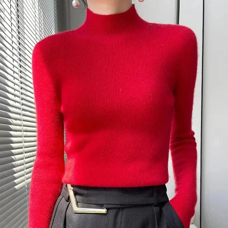 Esther | Negasi women's half turtleneck sweater - Image 8