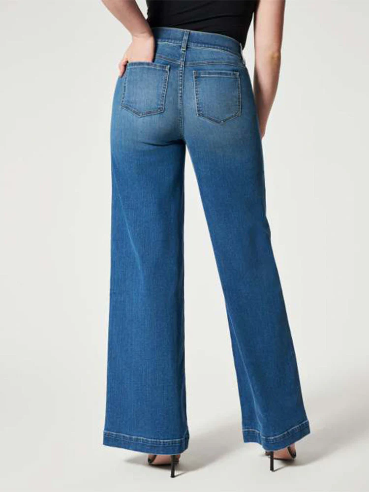 Esther® | Pull-On Jeans With Wide Legs - Image 4