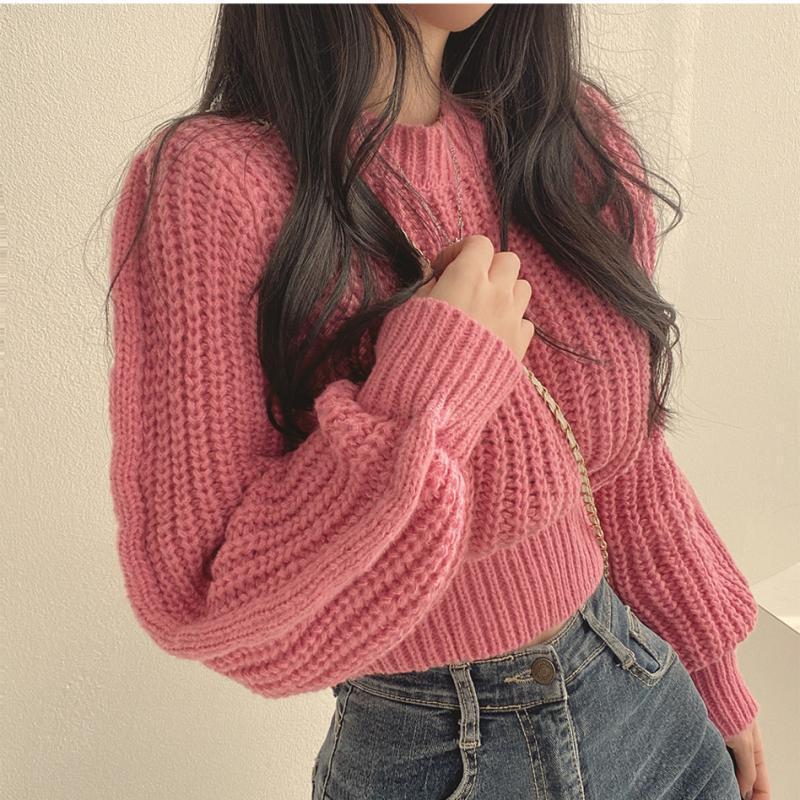 Esther® | Trendy crew neck sweater, perfect for winter - Image 4
