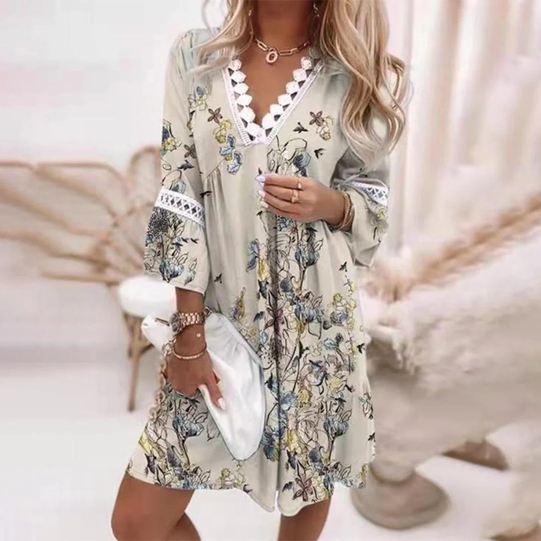 Eugenia® | Fashionable Printed Loose Dress - Image 5