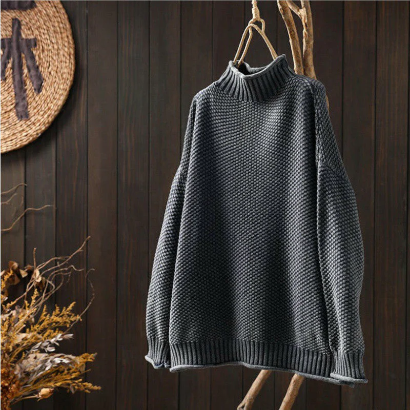 Eugenia | Knitted turtleneck sweater - Image 6