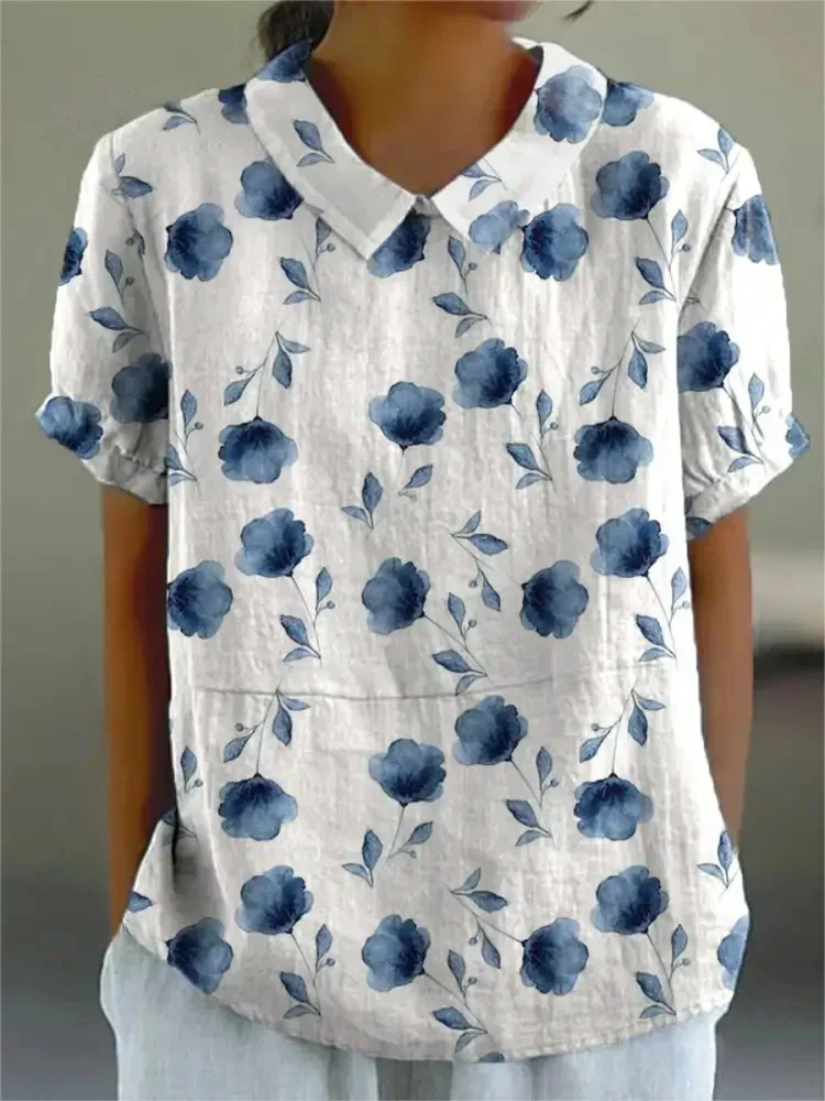 Eva® | Elegant Floral Blouse For Women - Image 2