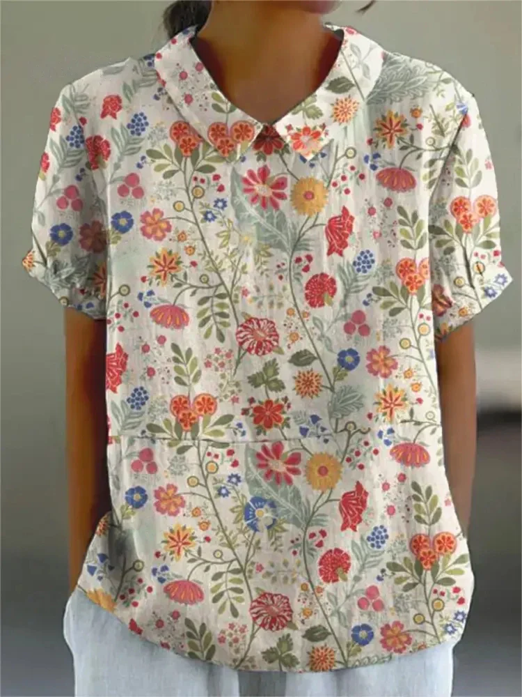 Eva® | Elegant Floral Blouse For Women - Image 4