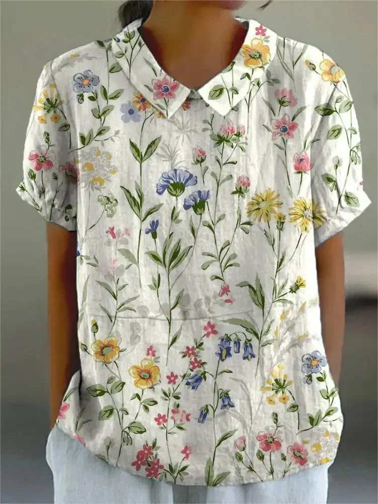 Eva® | Elegant Floral Blouse For Women - Image 5