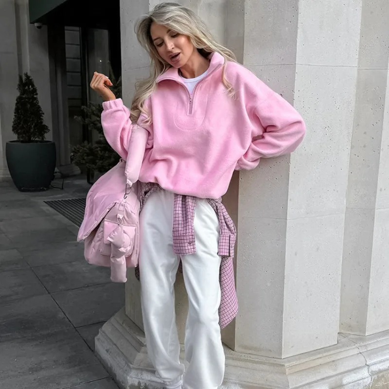 Fabiana | Comfortable pullover jacket for women - Image 5