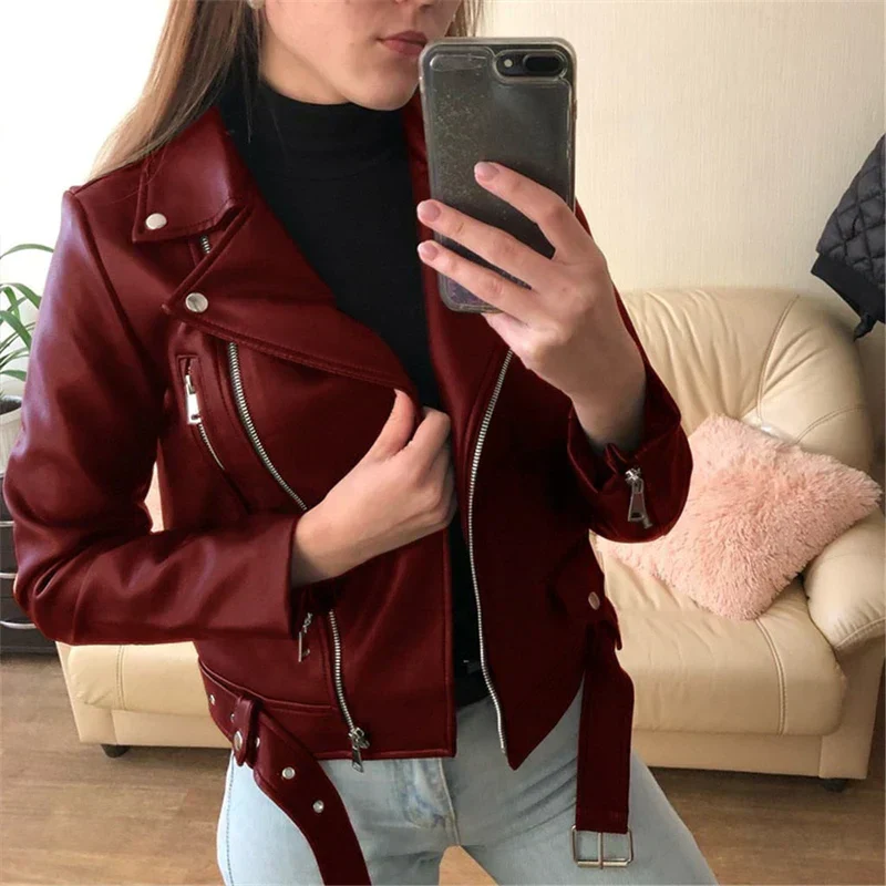 Fabiola | Stylish and high quality leather jacket for women