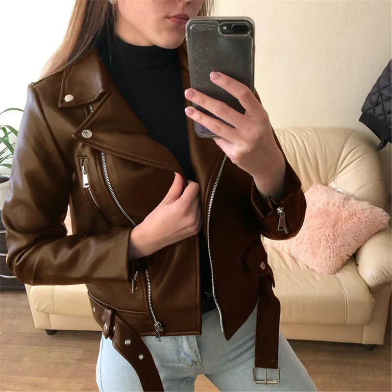 Fabiola | Stylish and high quality leather jacket for women - Image 3