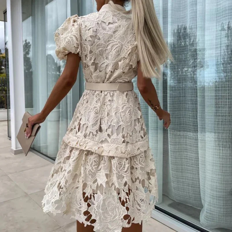 Faina® | Kurz��rmeliges Minidress