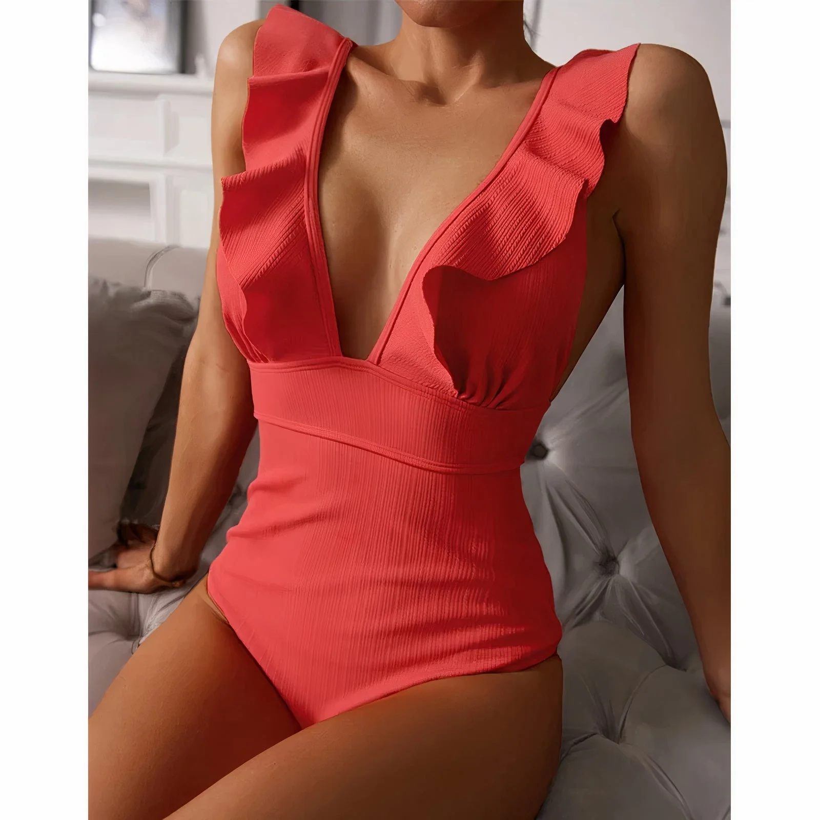 Fara® | Relaxed and timeless   swimsuit - Image 3