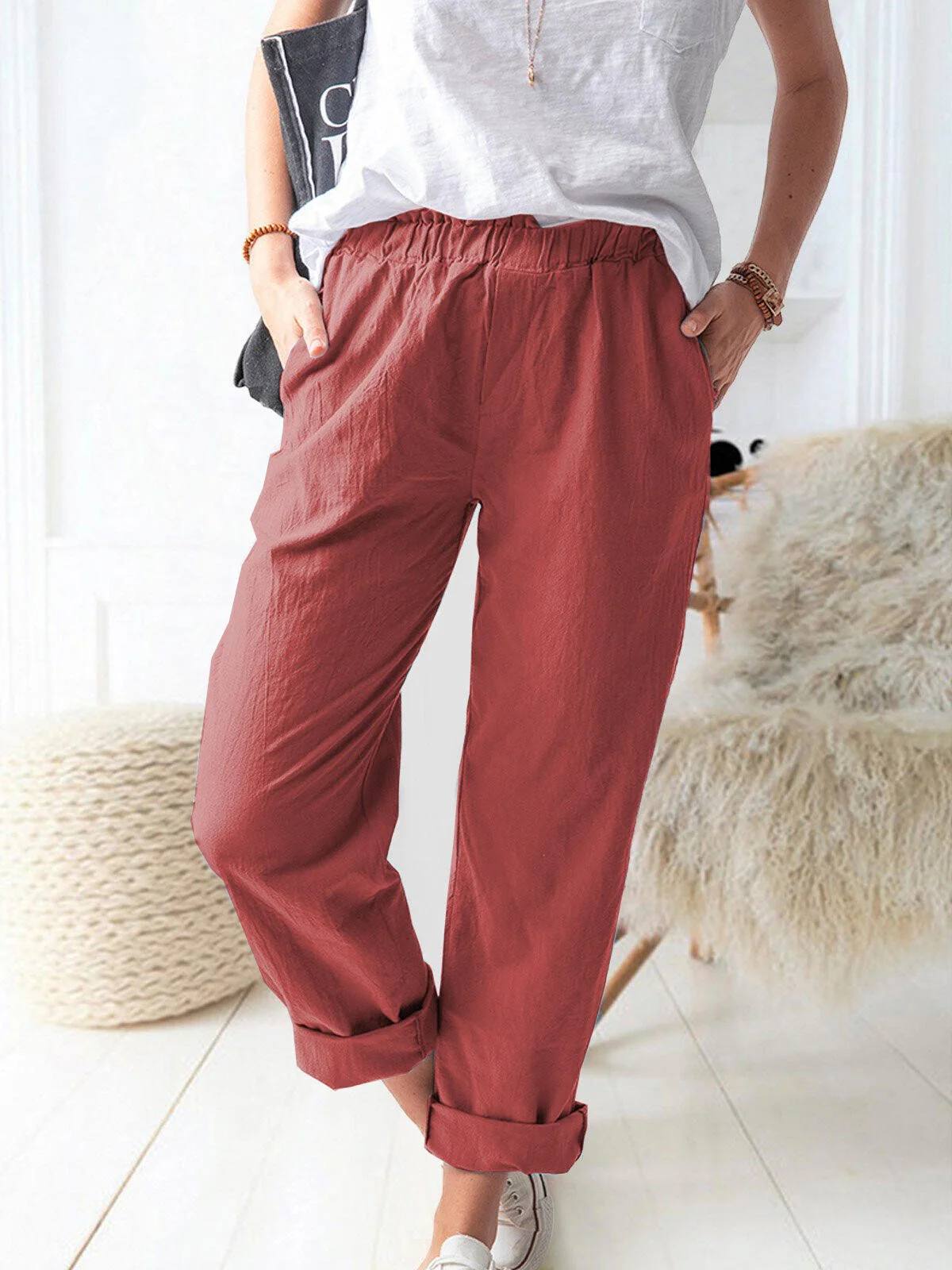 Fátima® | Linen Trousers For Women In A Relaxed Fit - Image 2