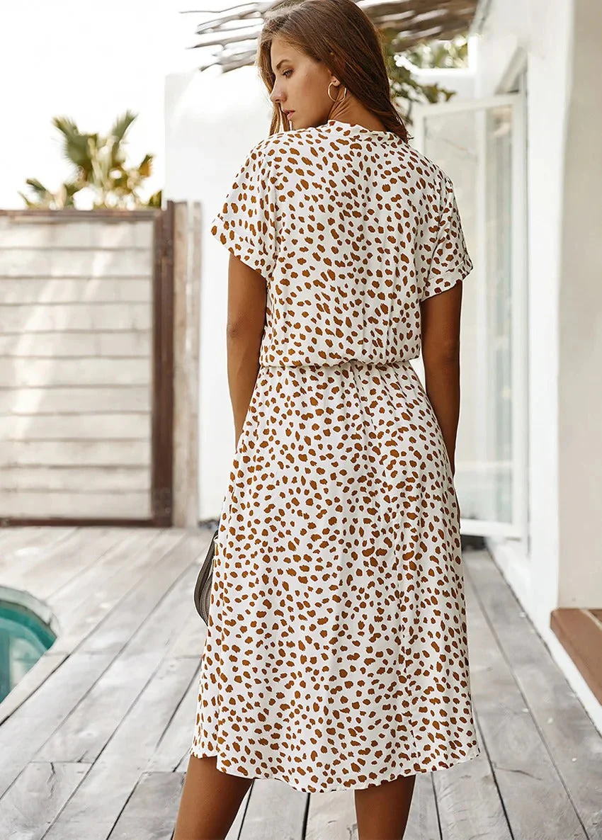 Federica® | Midi Dress With Short Sleeves - Image 8