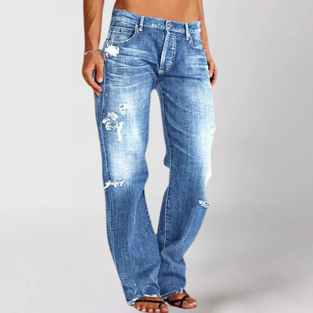 Felicia® | Fashionable Summer Trousers Made Of Denim - Image 5