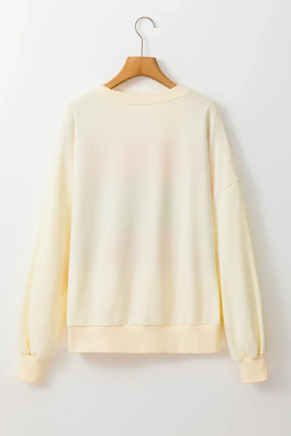 Felisa | Long sleeve sweatshirt with a color block design - Image 3