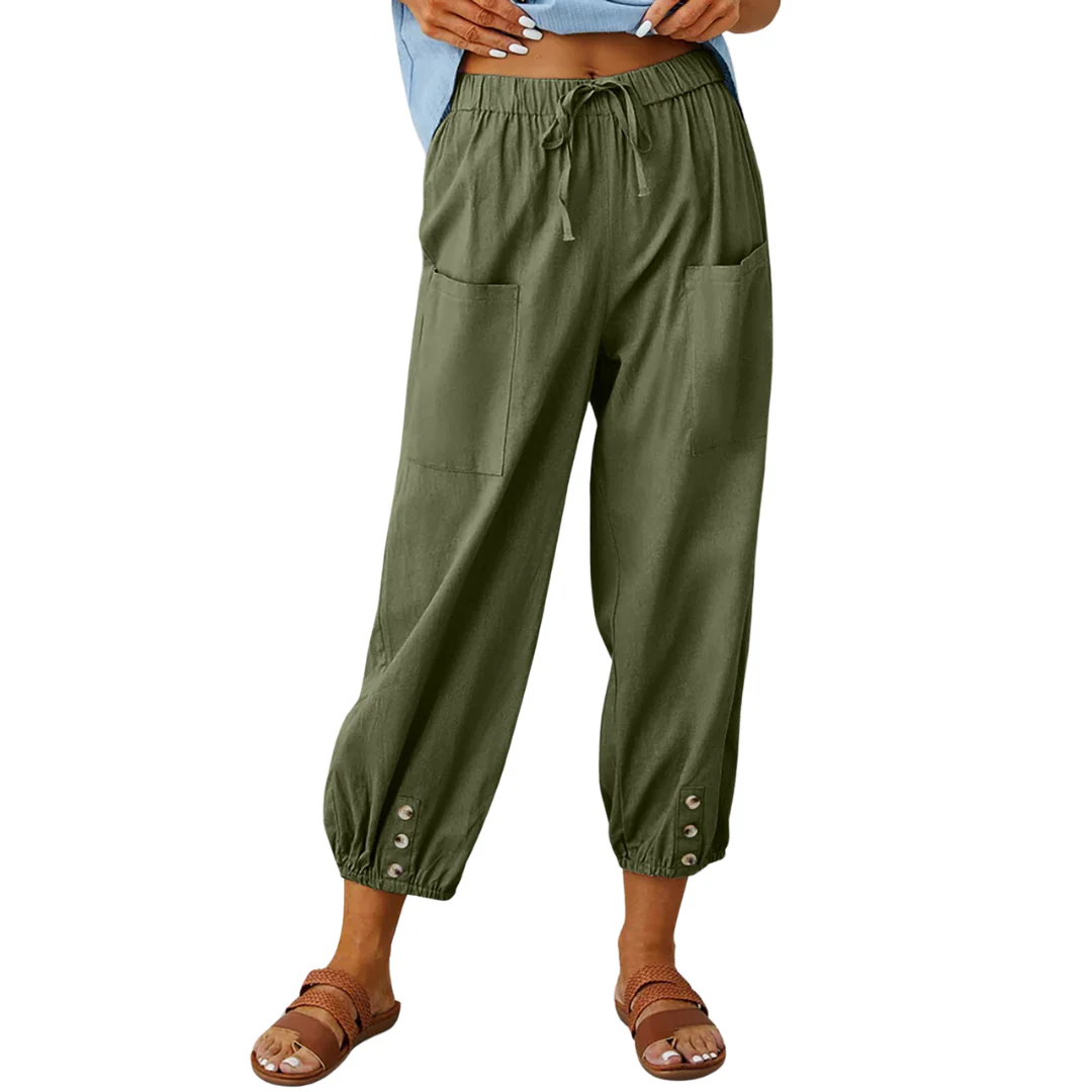 Fernanda® | Chic Loose Linen Pants For Summer - Image 10