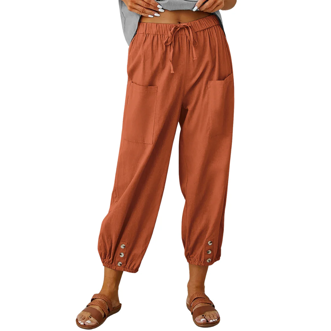 Fernanda® | Chic Loose Linen Pants For Summer - Image 3