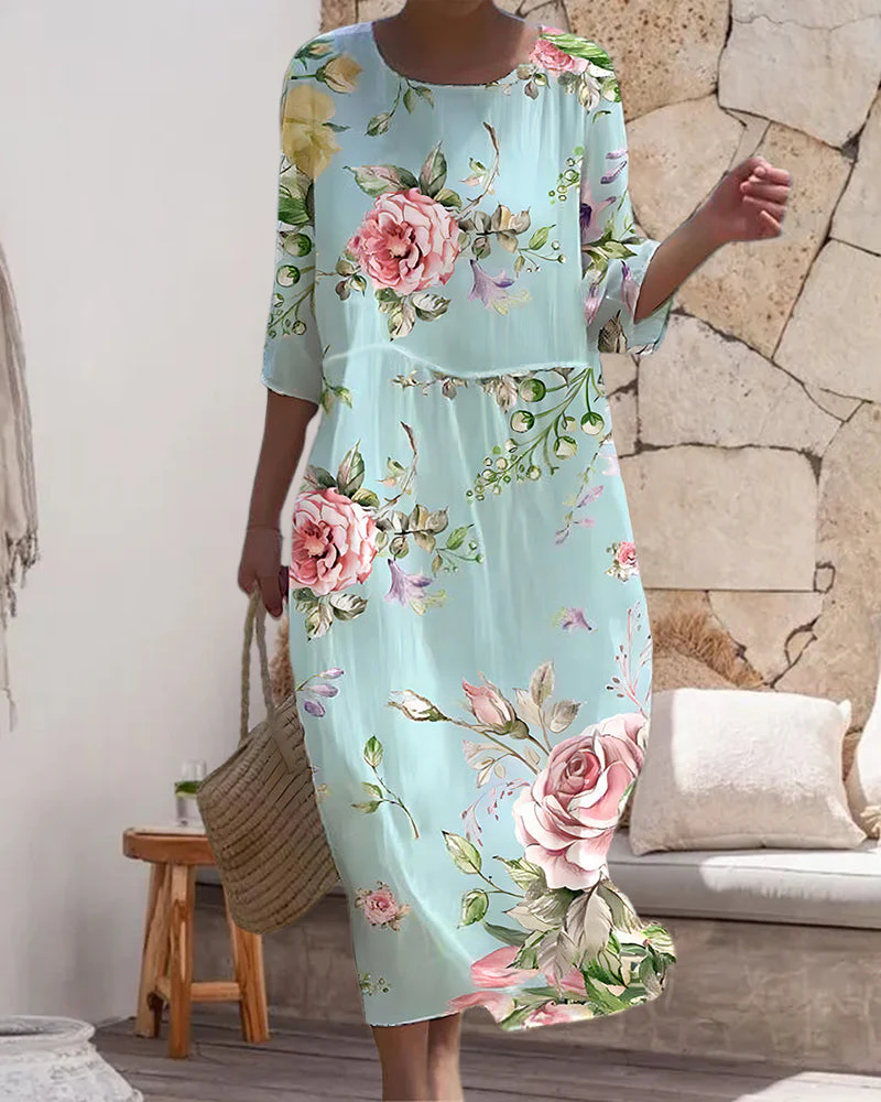 Fiorella® | Elegant Dress With Flowers - Image 2