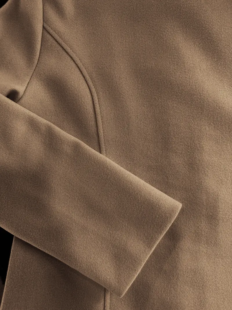 Flavia | Long double breasted coat - Image 7