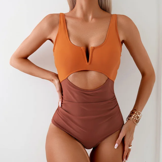 Flavia® | Two-Tone Chic Swimsuit - Image 9