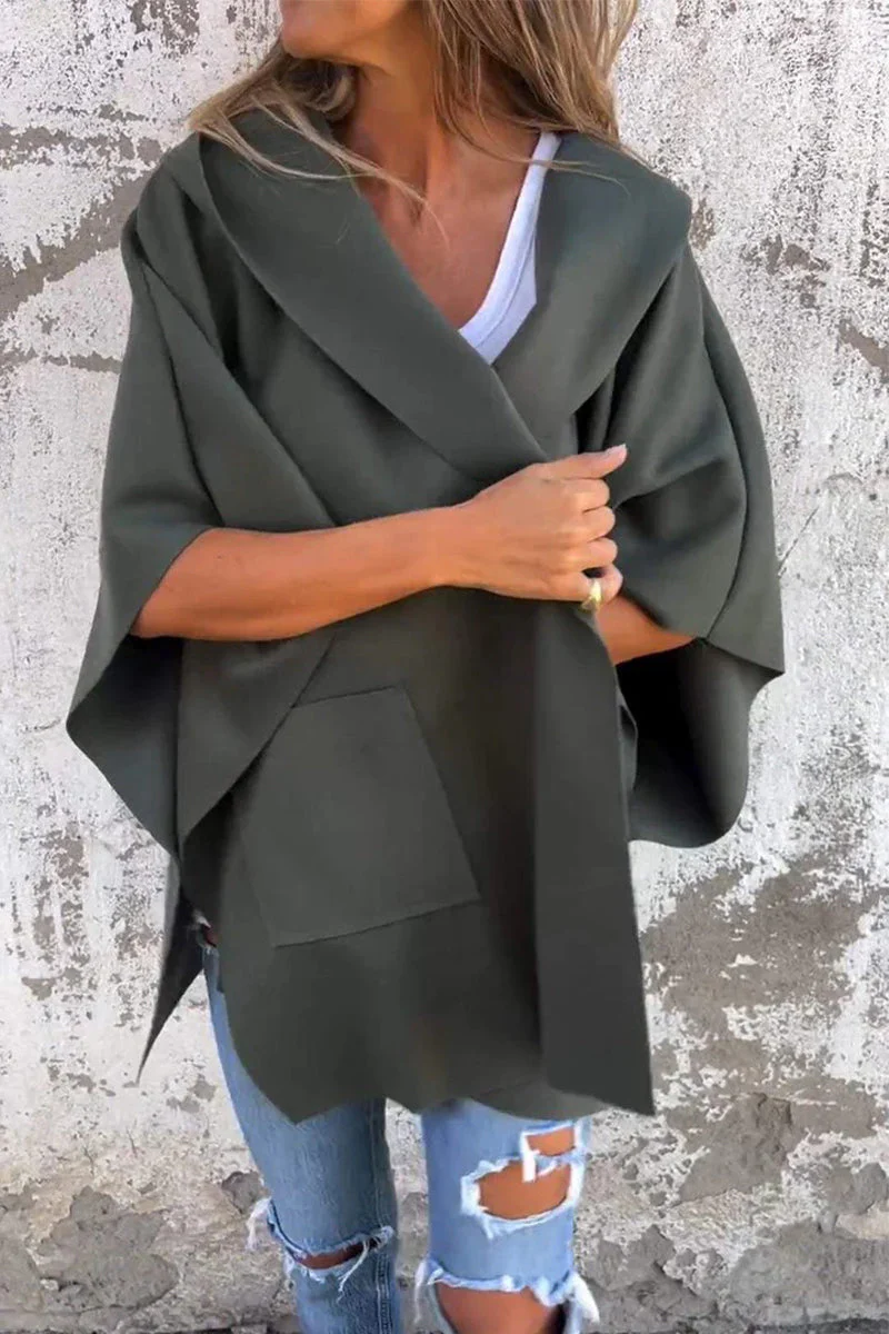 Fleur | Casual street pocket hooded outerwear - Image 5