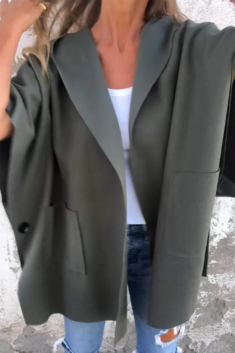 Fleur | Casual street pocket hooded outerwear - Image 7