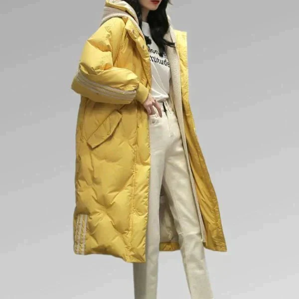 Flor® | Elegant long padded jacket - Image 4