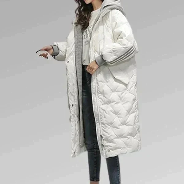Flor® | Elegant long padded jacket - Image 5