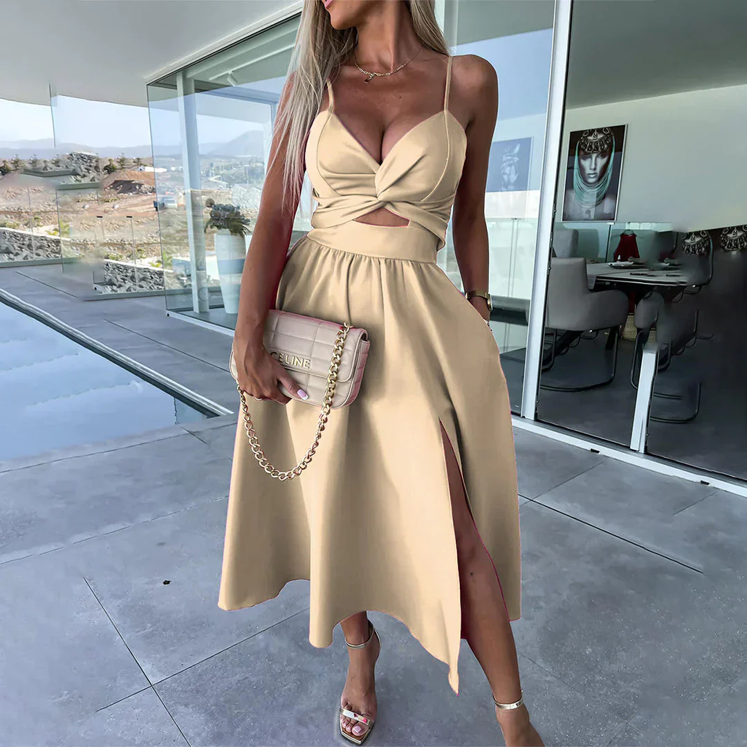 Florencia® | Elegant Summer Dress With A Slit - Image 9