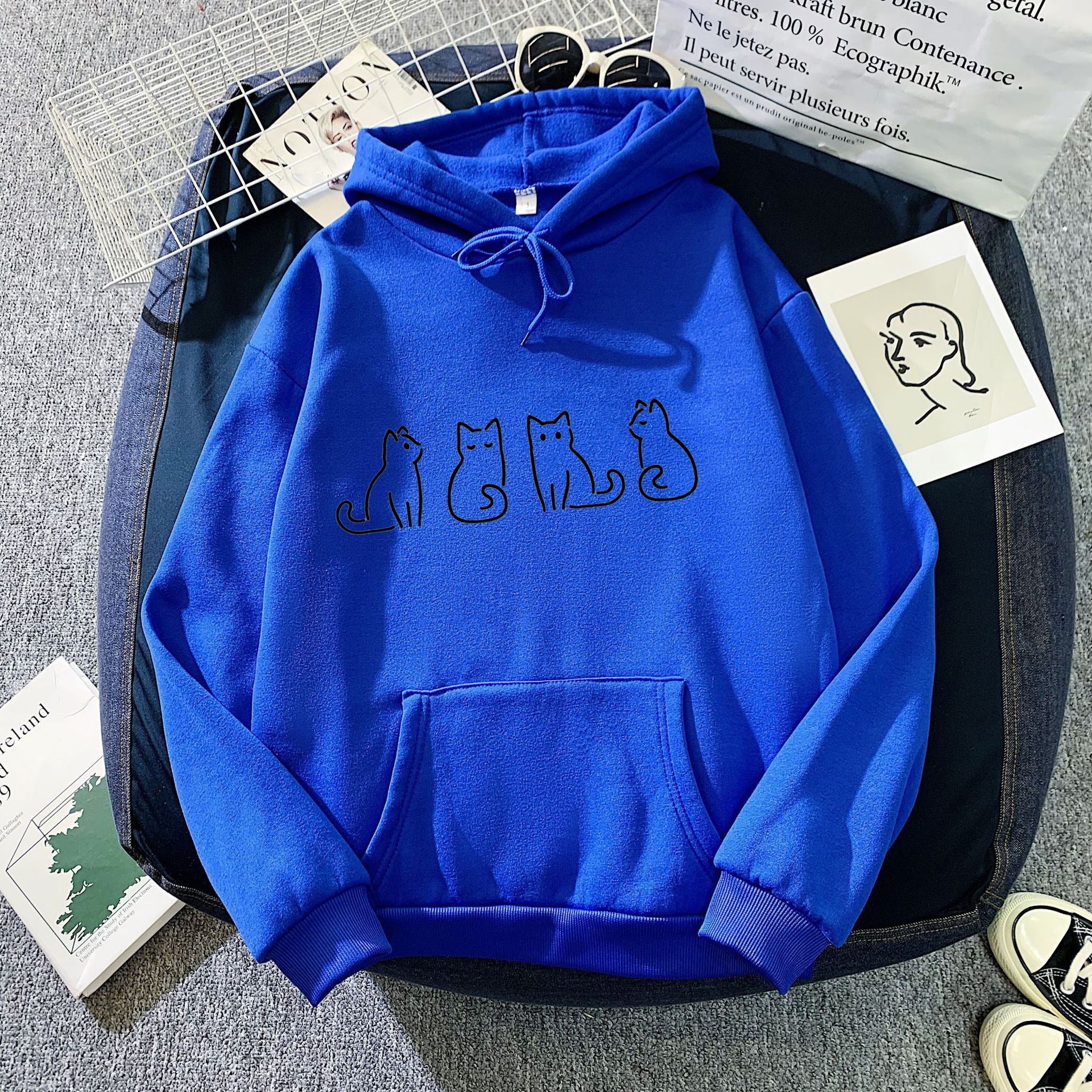 Florencia® | Long sleeve casual hoodie - Image 4